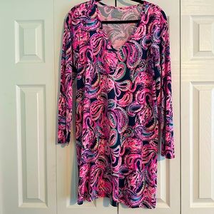 Lily Pulitzer size large long sleeve dress